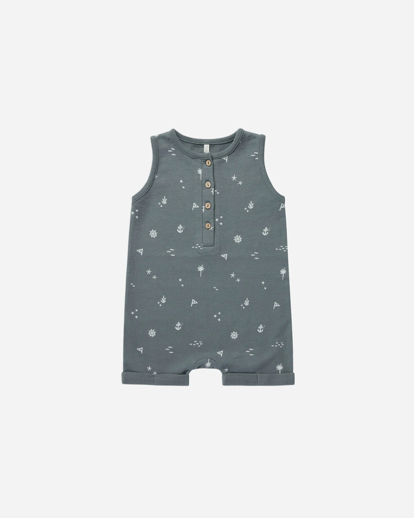 Davis Romper **Nautical