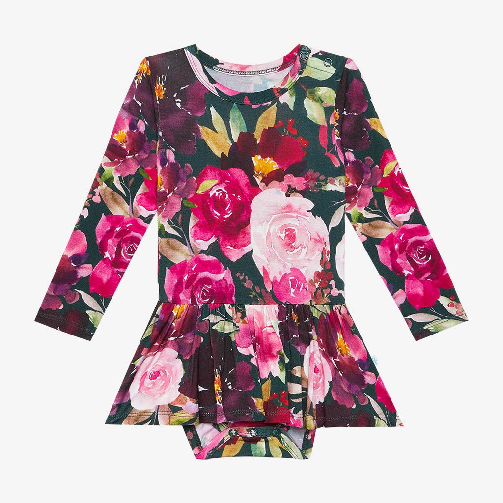 Zelda Long Sleeve Twirl Bodysuit