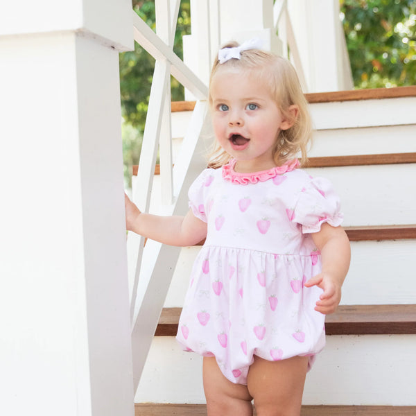Keely Knit Bubble Strawberry