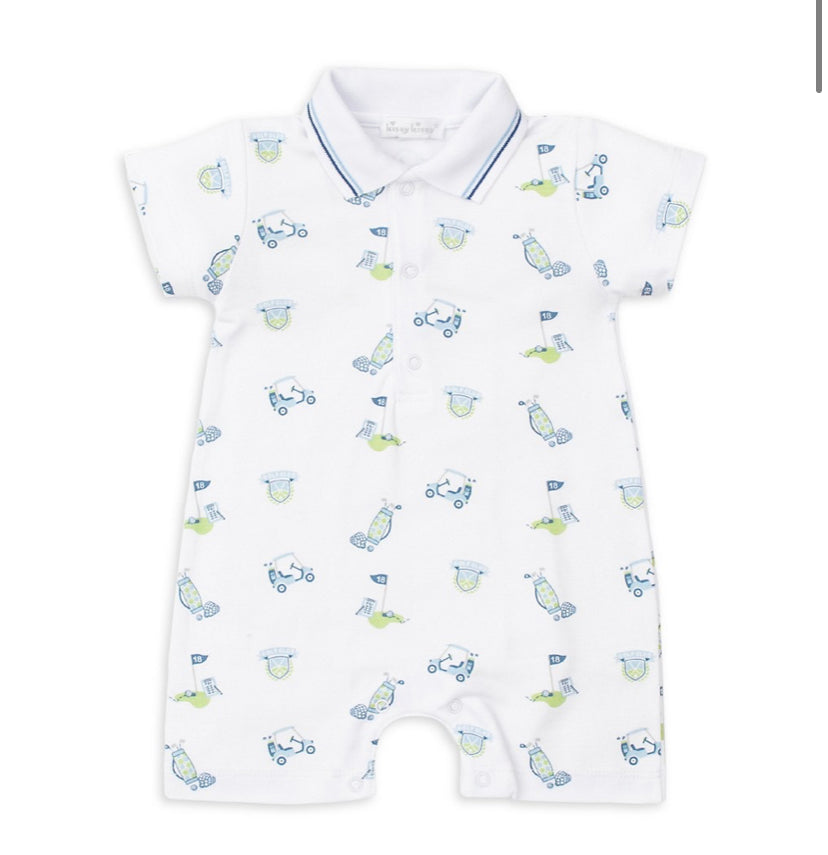 Golf Short Playsuit **Blue