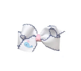 Hallie Hair Bow **Whale