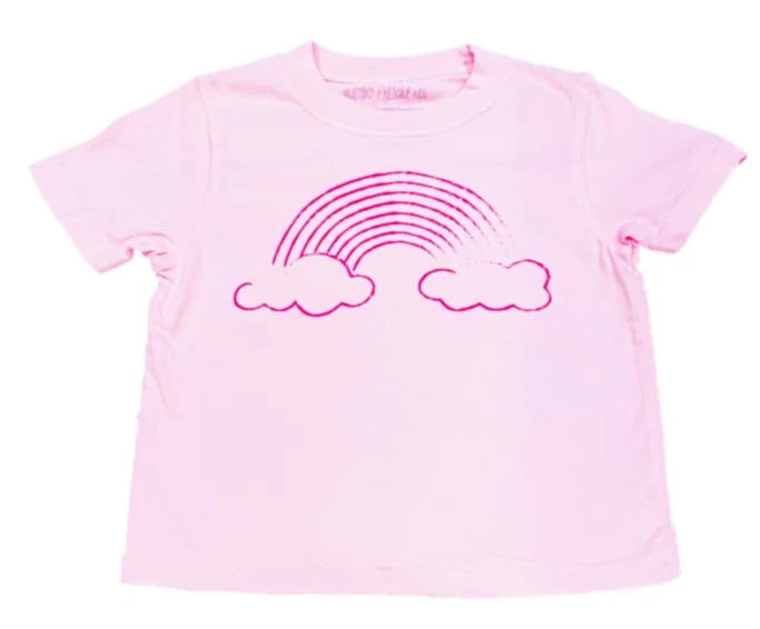 Light Pink Rainbow Tee