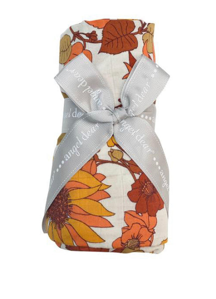 Golden Garden Bamboo Swaddle