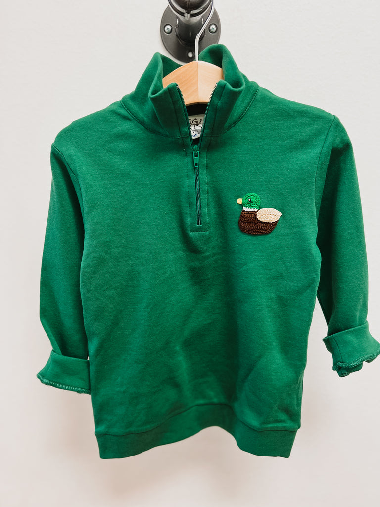 1/4 Zip Hunter with Mallard