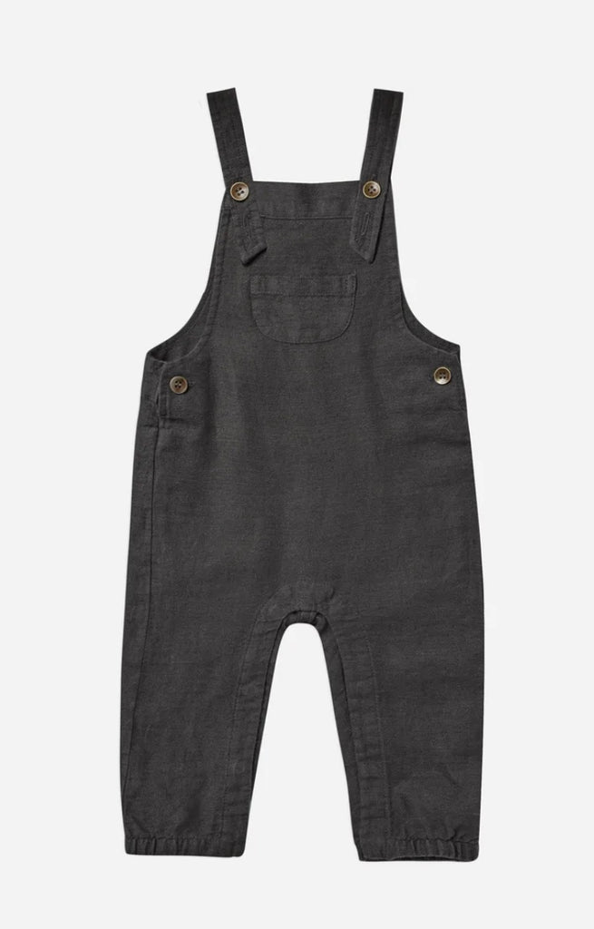 baby overalls || black
