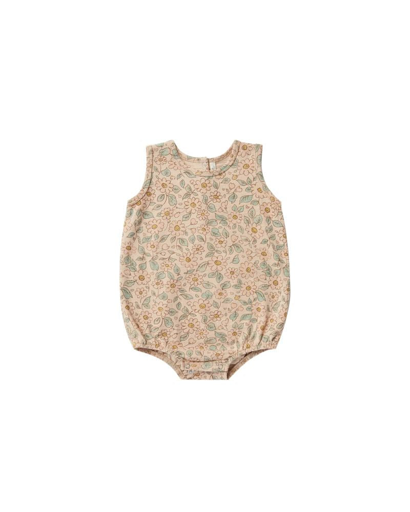 Bubble Romper **Blush Floral