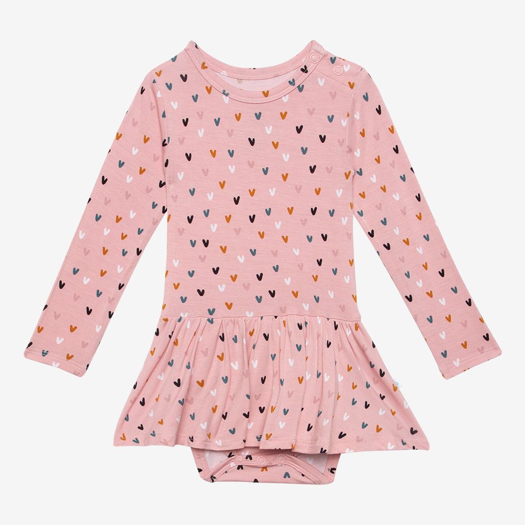 Cassidy LS Basic Twirl Skirt Bodysuit