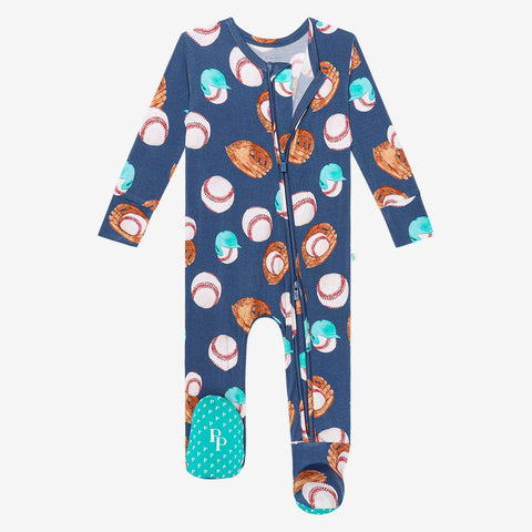 Homer Zippered Footie One Piece