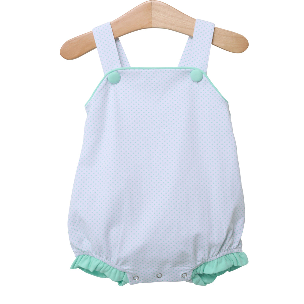 Stella Sunsuit **Mint Dot