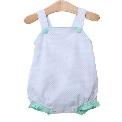 Stella Sunsuit **Mint Dot