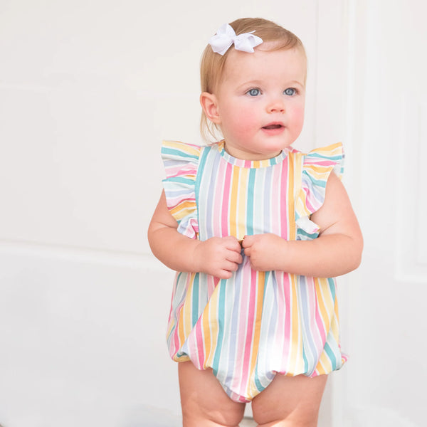 Stripe Knit Liza Bubble – Annie Bugs