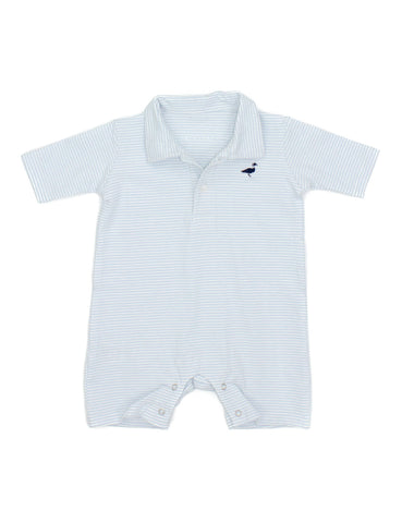 Jackson Polo Shortall **Powder Blue Stripe