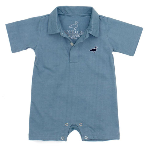 Louis Polo Shortall **Steel Blue