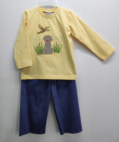 Duck Hunting Applique Pant Set