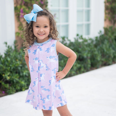 Penny Pleat Unicorn Dress