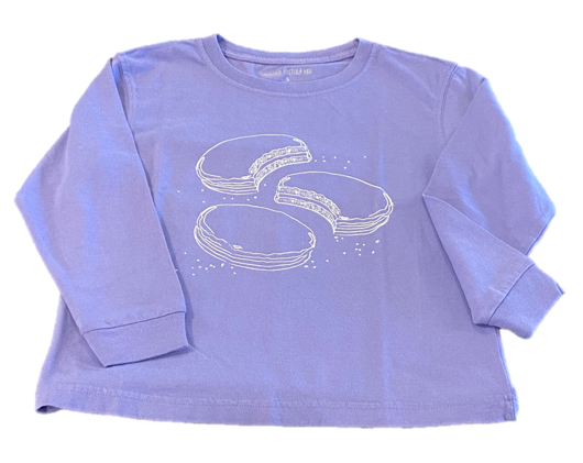 LS Purple Moonpie Tee