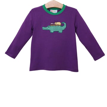 Mardi Gras Alligator Shirt