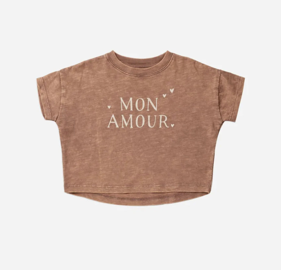 Mon Amour Boxy Tee