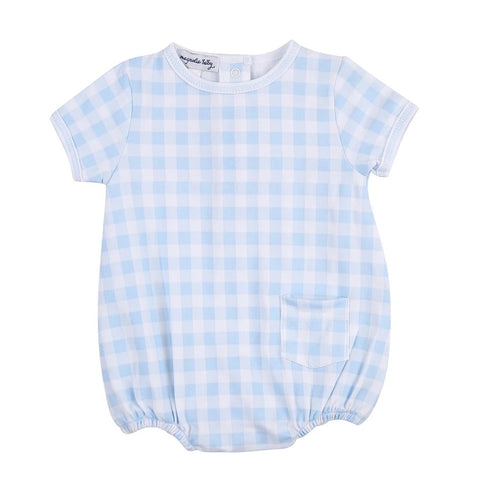 Baby Checks Spring Bubble **Blue