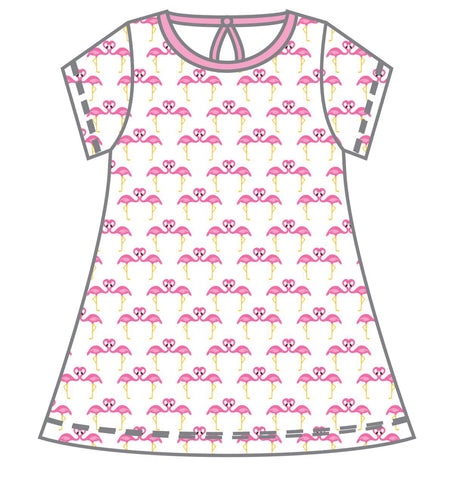 Pinky SS Toddler Dress