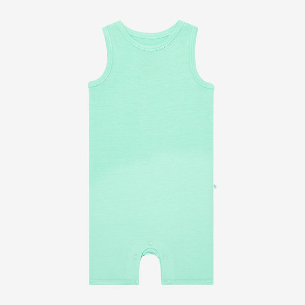 Sea Glass - Basic Racerback Short Length Romper