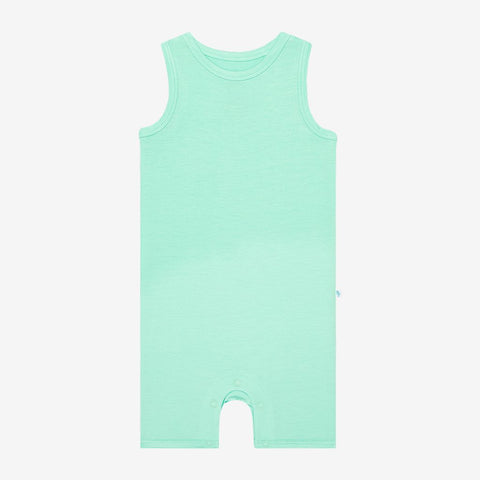 Sea Glass - Basic Racerback Short Length Romper