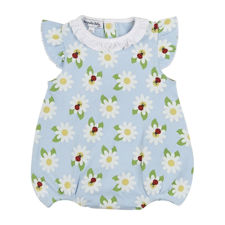 Daisy Printed Flutter Bubble