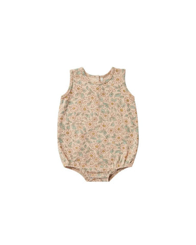 Bubble Romper **Blush Floral