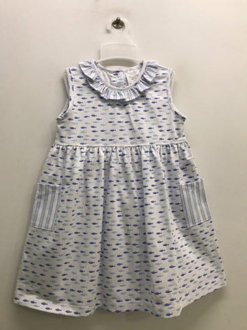 Fish Frenzy Dress W/ Pockets