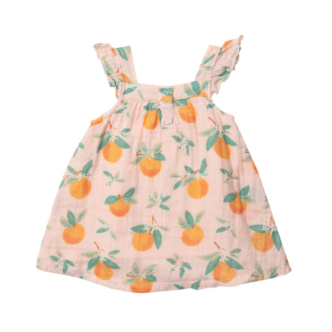 Orange Blossom & Pink Sundress